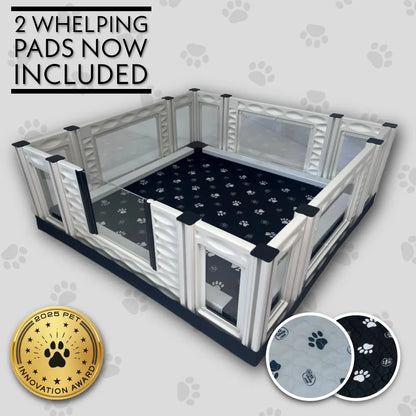 EZclassic Windowed Whelping Box Set w/Rail Assembly EZwhelp