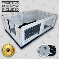EZclassic TALL Windowed Whelping Box Set w/Rail Assembly