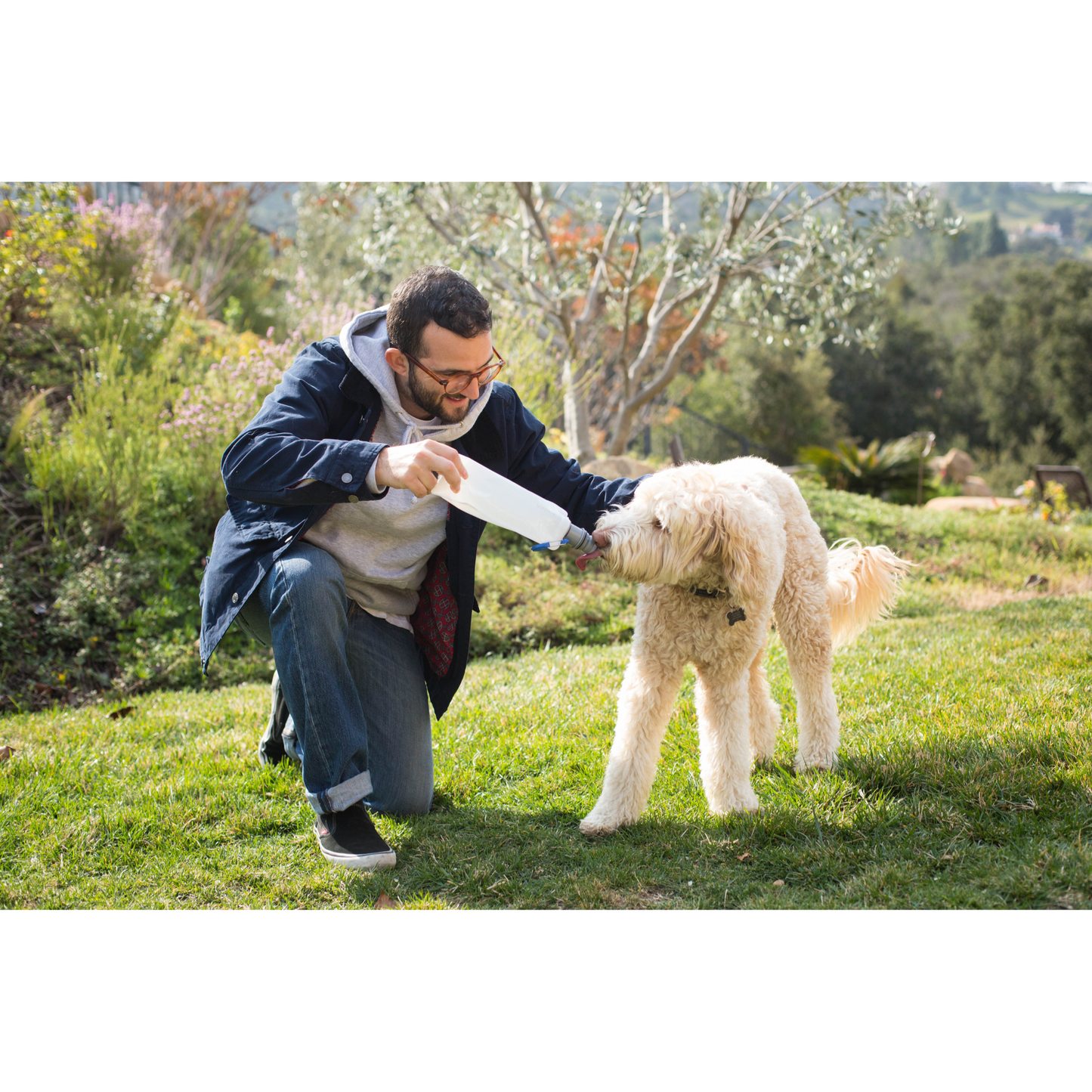 Vapur® EZ Lick™ Portable Dog Water Bottle K9 Sport Sack