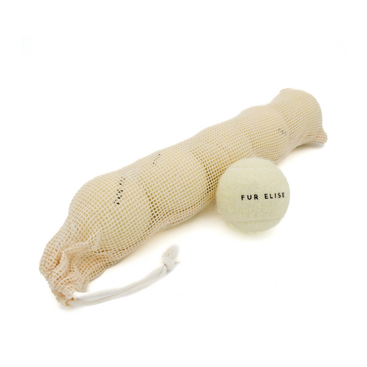 Classic Tennis Ball Set of 5 - Bone Elise Galleria