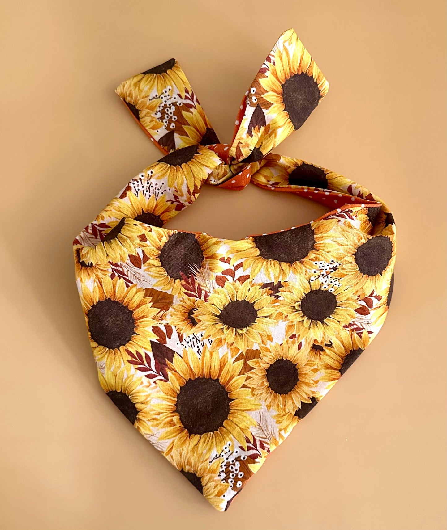 Sunflower Dog Bandana Happy Tails Outfitters
