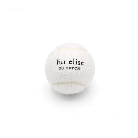 So Fetch! Tennis Ball - Ivory Elise Galleria