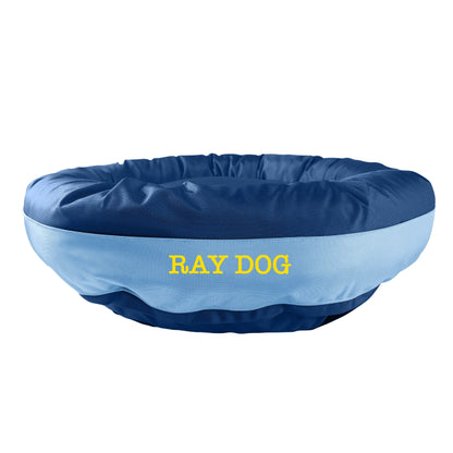 Dog Bed Round Bolster Armor Baseball American Dog