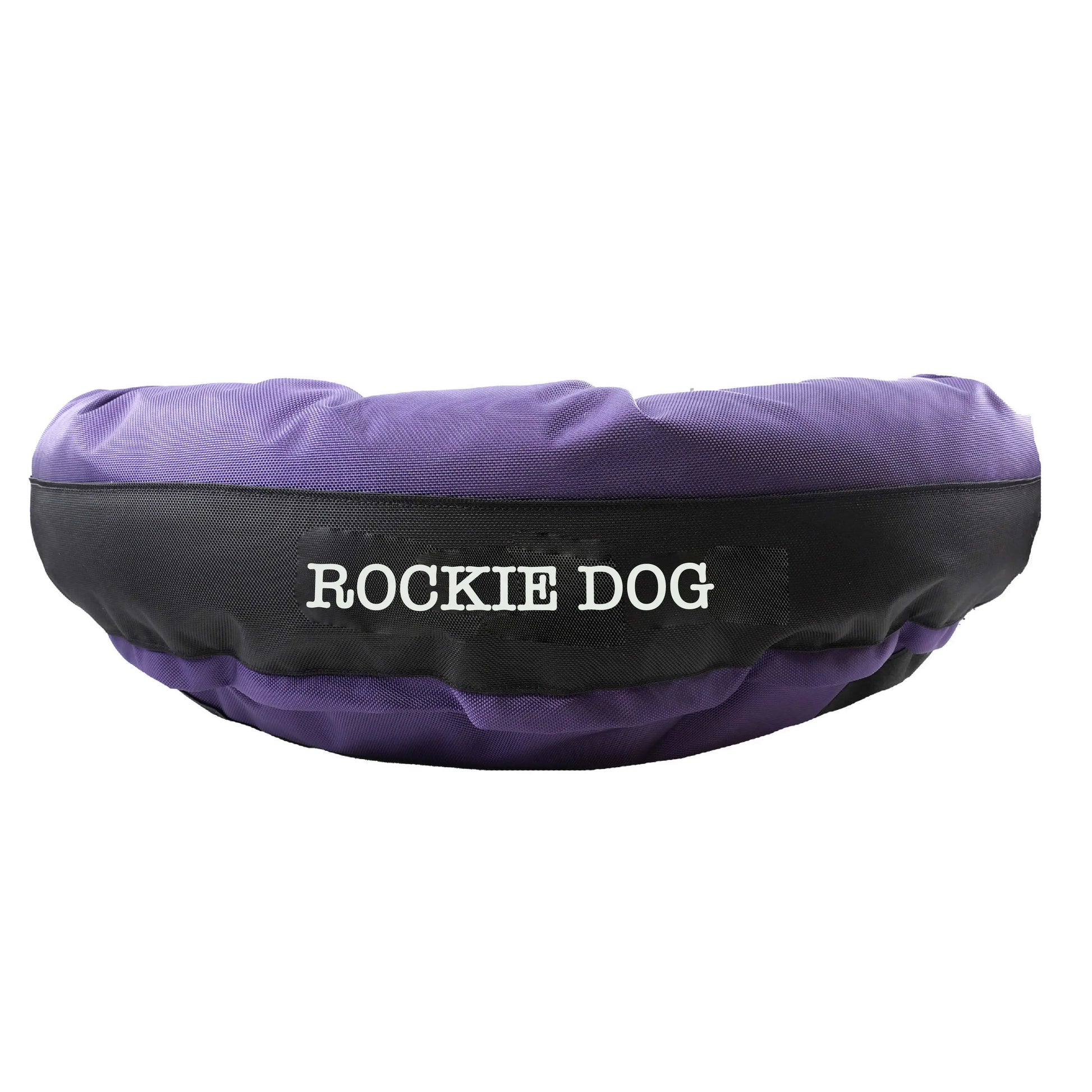 Dog Bed Round Bolster Armor Baseball American Dog