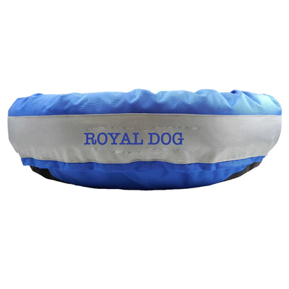 Dog Bed Round Bolster Armor Baseball American Dog