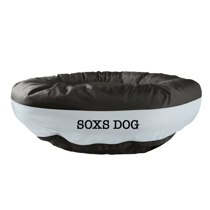Dog Bed Round Bolster Armor Baseball American Dog