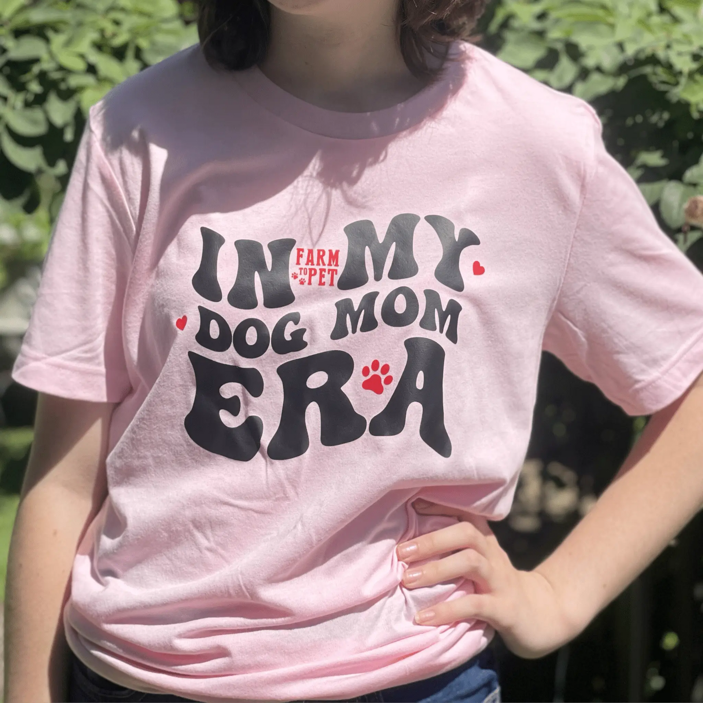 "Dog Mom Era" T-shirt | Paw-fect Gift for Dog Moms Farm To Pet