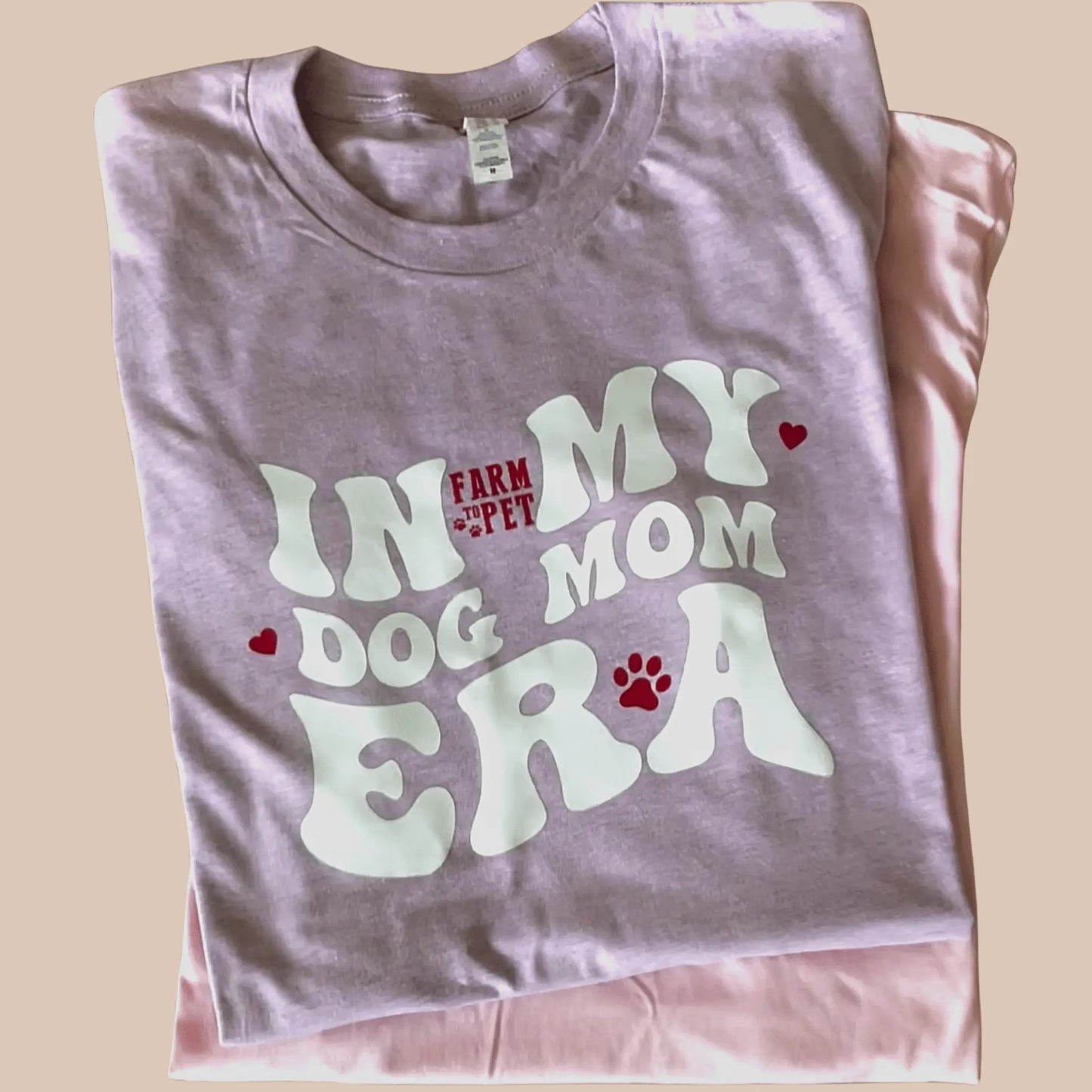 "Dog Mom Era" T-shirt | Paw-fect Gift for Dog Moms Farm To Pet