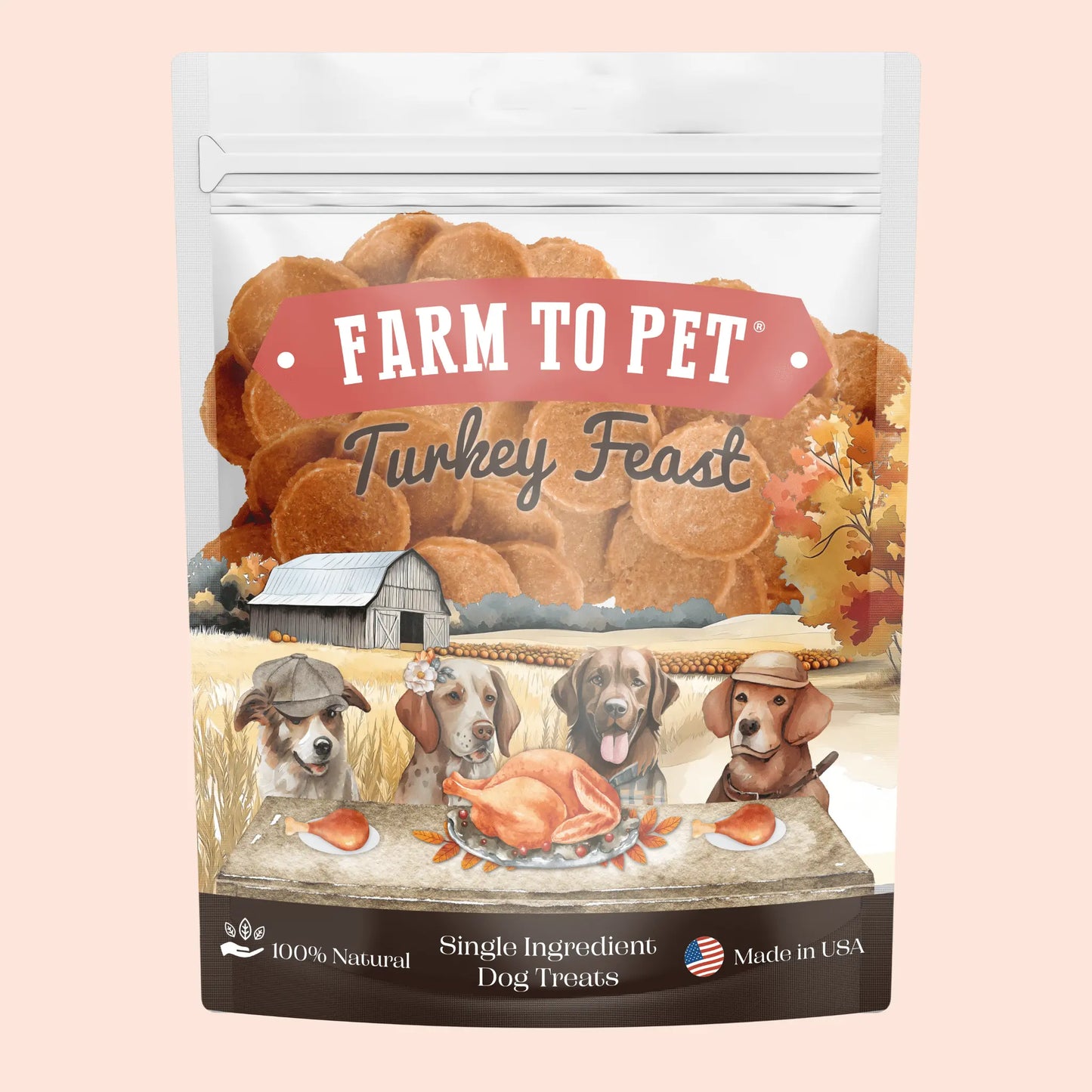 Turkey Feast Turkey Chips Farm To Pet