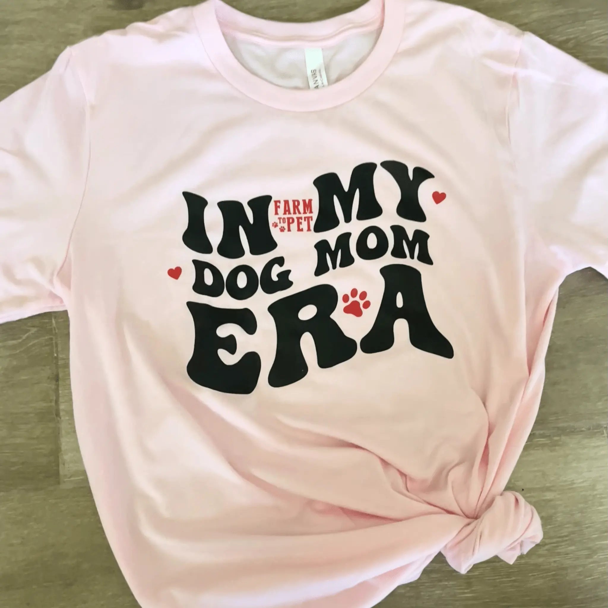 "Dog Mom Era" T-shirt | Paw-fect Gift for Dog Moms Farm To Pet