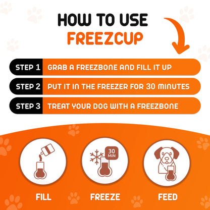 FreezCup - Long-Lasting Chew Fun Freezbone