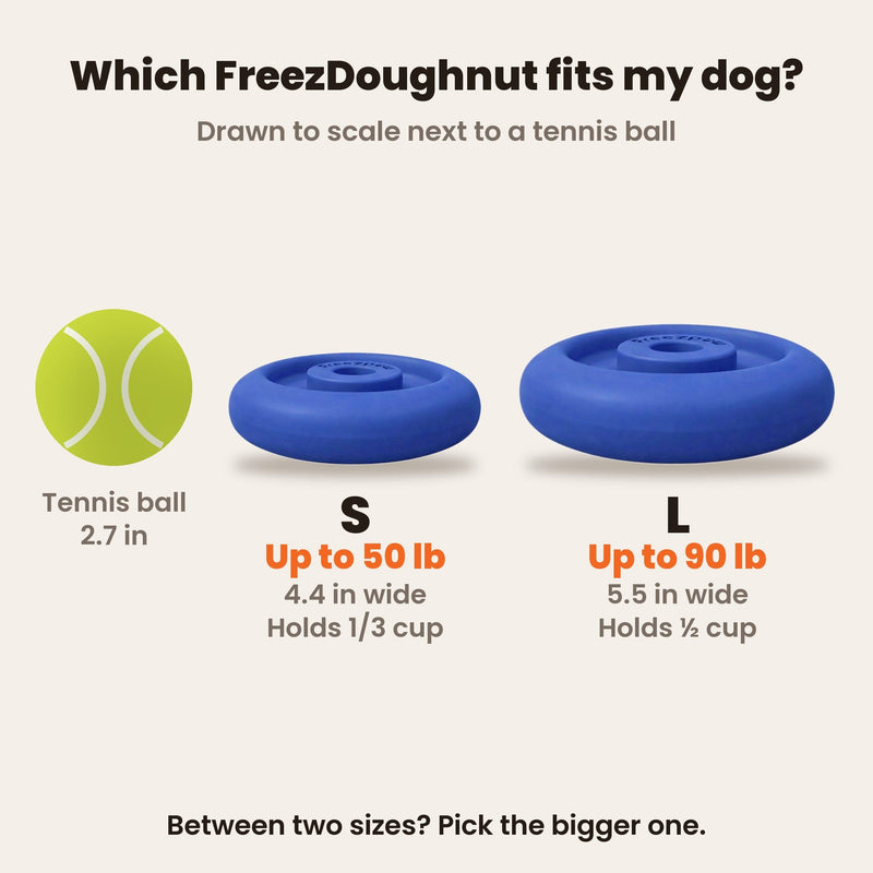 Freez Doughnut - Super Durable Treat Toy