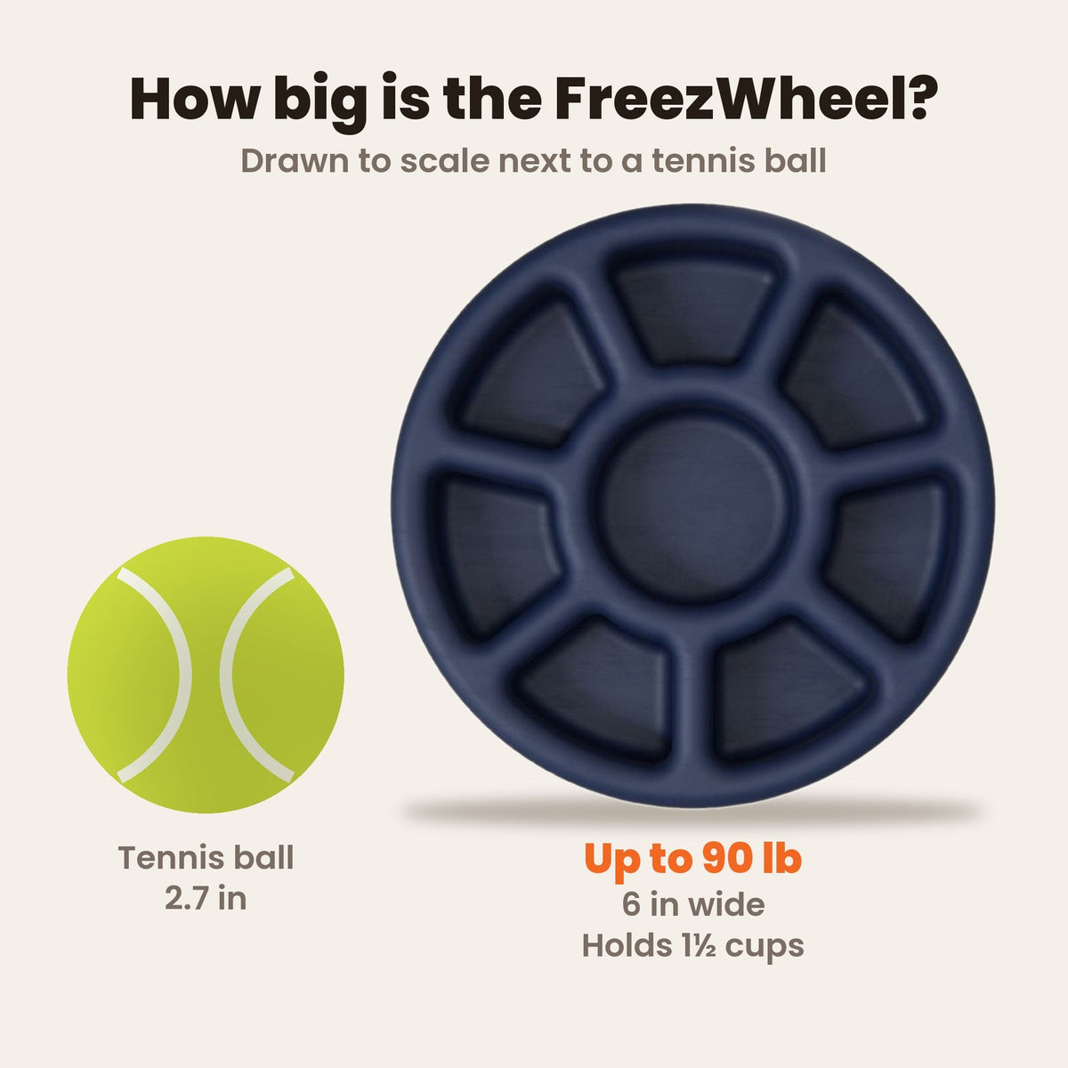 FreezWheel - Durable Interactive Chew