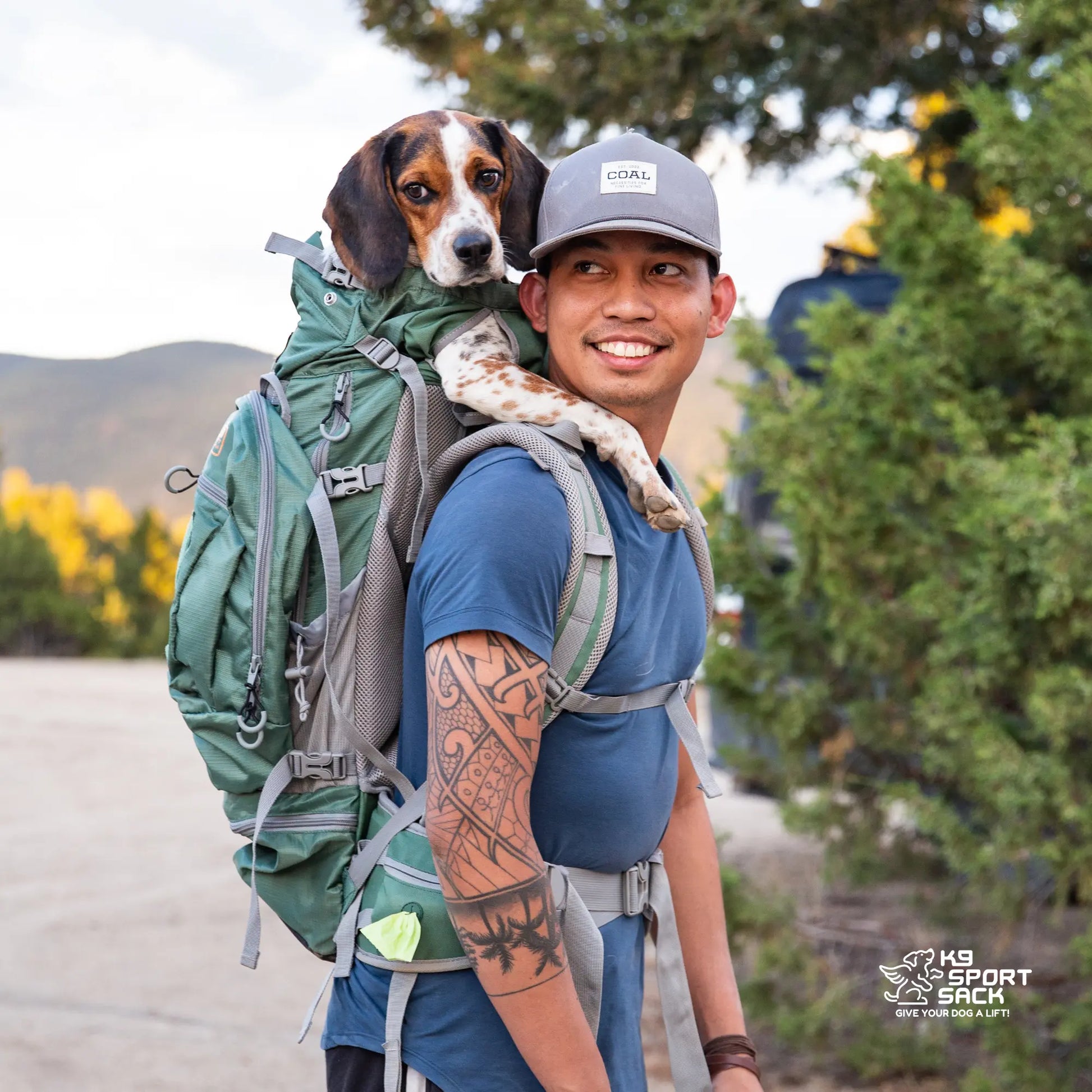 Kolossus | Big Dog Carrier & Backpacking Pack K9 Sport Sack