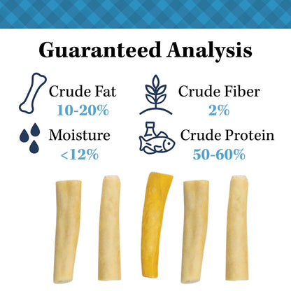 Country Living 5”-7” Cow Tails Dog Chews – 10 Count Bag – All-Natural, Single-Ingredient, Long-Lasting Beef Chews – High-Protein, Grain-Free – Promotes Dental Health American Pet Supplies
