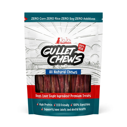 All-Natural Beef Gullet Stick Dog Treats – Delicious & Nutritious, Healthy Chews – 6 Inches (5-Pack) American Pet Supplies