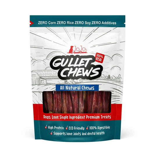 All-Natural Beef Gullet Stick Dog Treats – Delicious & Nutritious, Healthy Chews – 6 Inches (5-Pack) American Pet Supplies