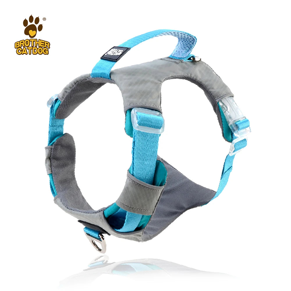 Reflective Pet Dog Harness Pet Dog Training Vest for Medium Big Large Dogs Adjustable Outdoor Harness Vest Collar Service Dog