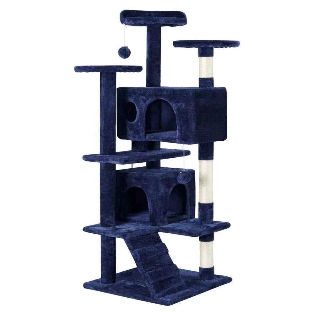 Realtronex 130cm Cat Tree Tower with Condo and Sisal Scratcher