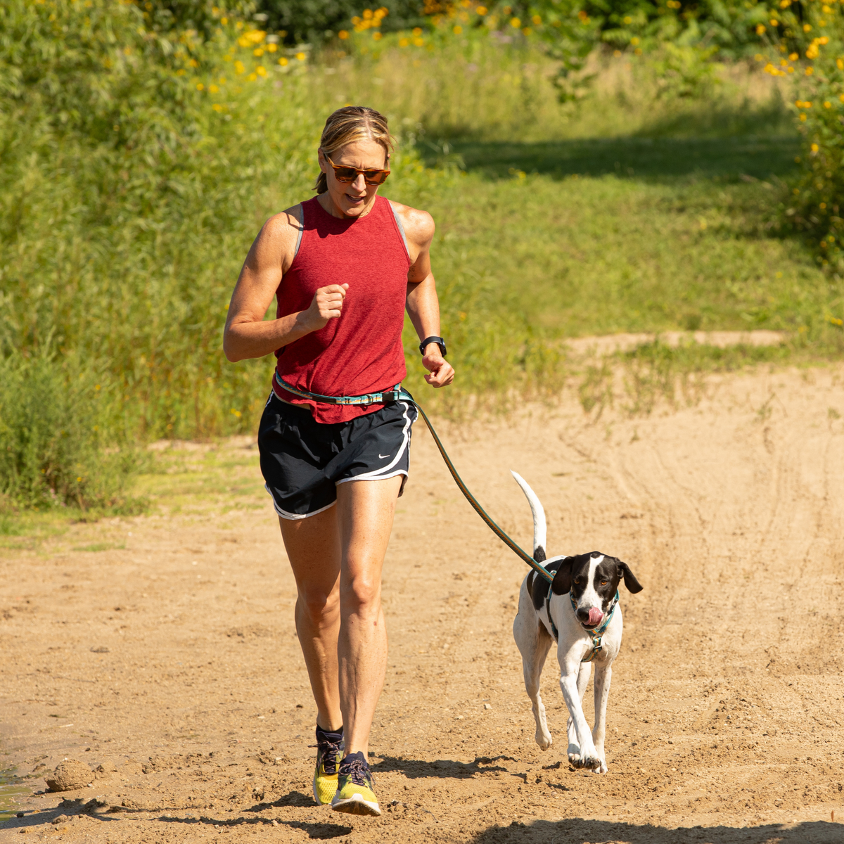 Adjustable Hands-Free Leash 3/4''