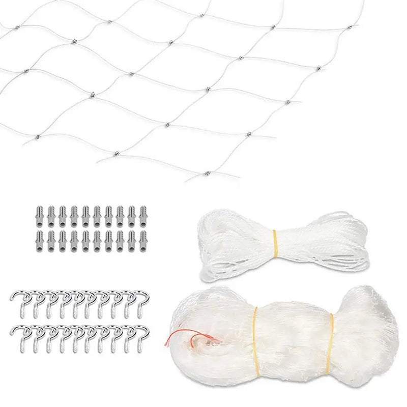 Pet Protection Net Nylon Anti Bird Cat Protective Sturdy Safe Wire Cover For Prevents Cats From Escaping Or Falling From Balcony