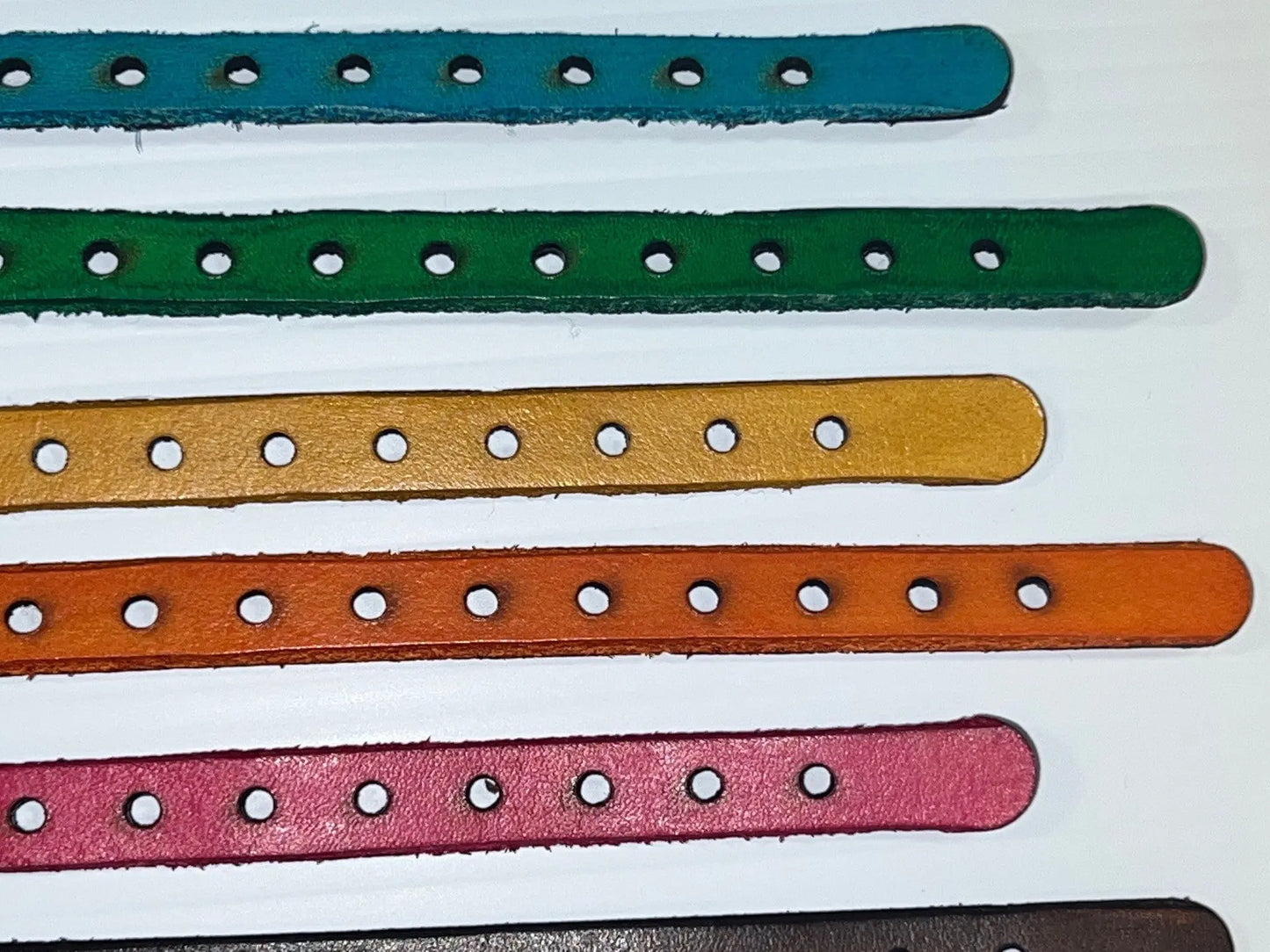 Genuine Leather Puppy Collars (set of 12) EZwhelp