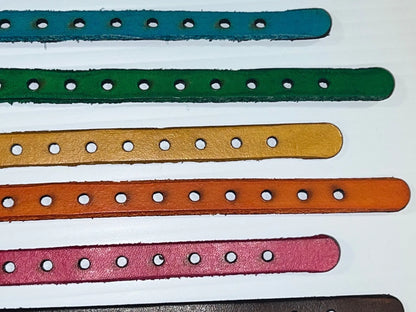 Genuine Leather Puppy Collars (set of 12) EZwhelp
