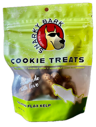 Snarky Bark Salmon Flax Kelp Cookie Treats