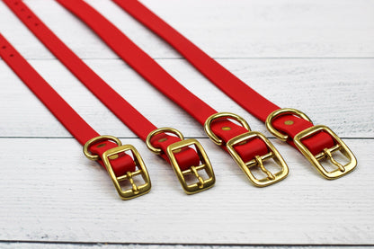 Cranberry Crush Biothane Collar Le Gray Haus