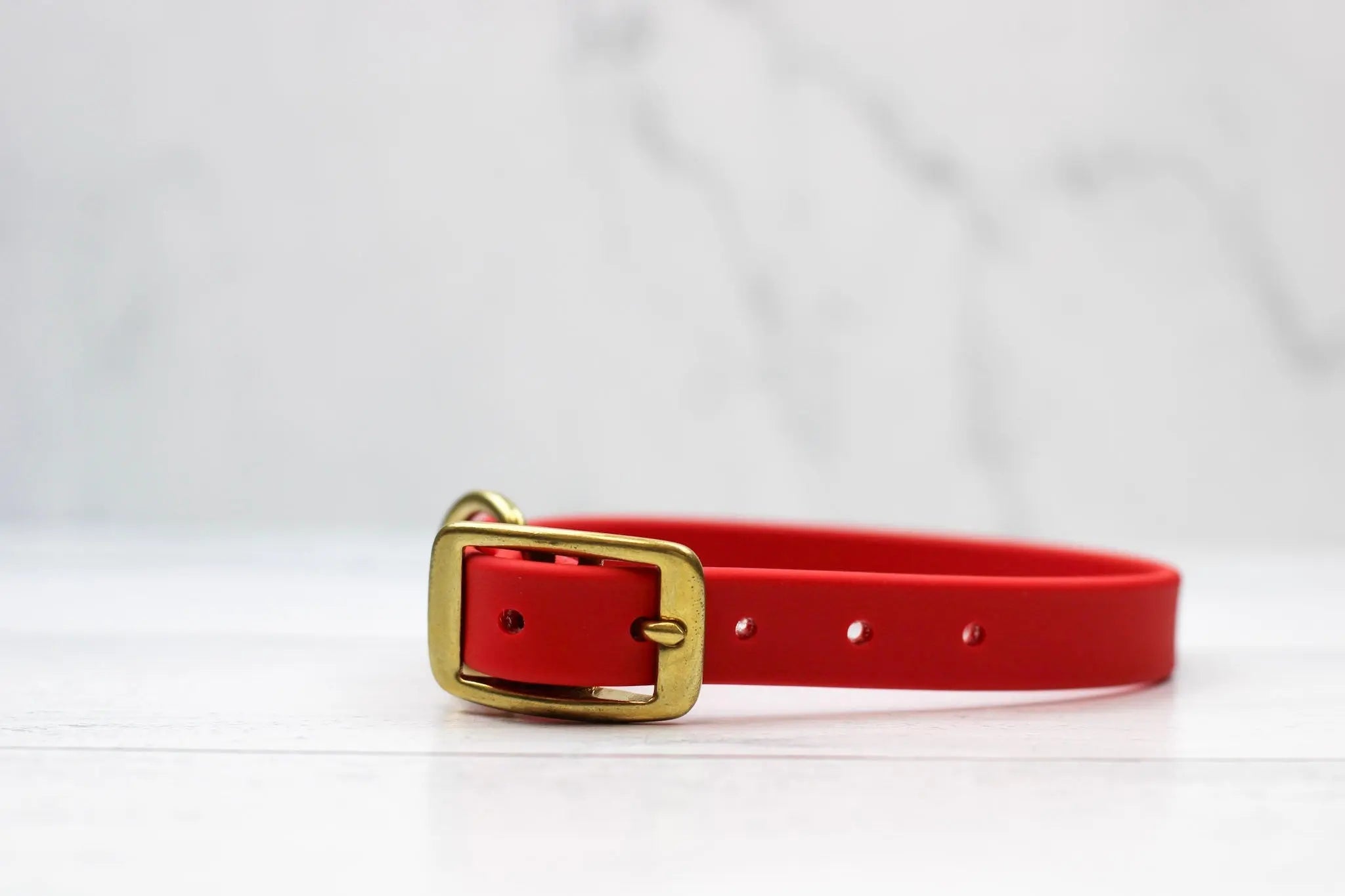 Cranberry Crush Biothane Collar Le Gray Haus