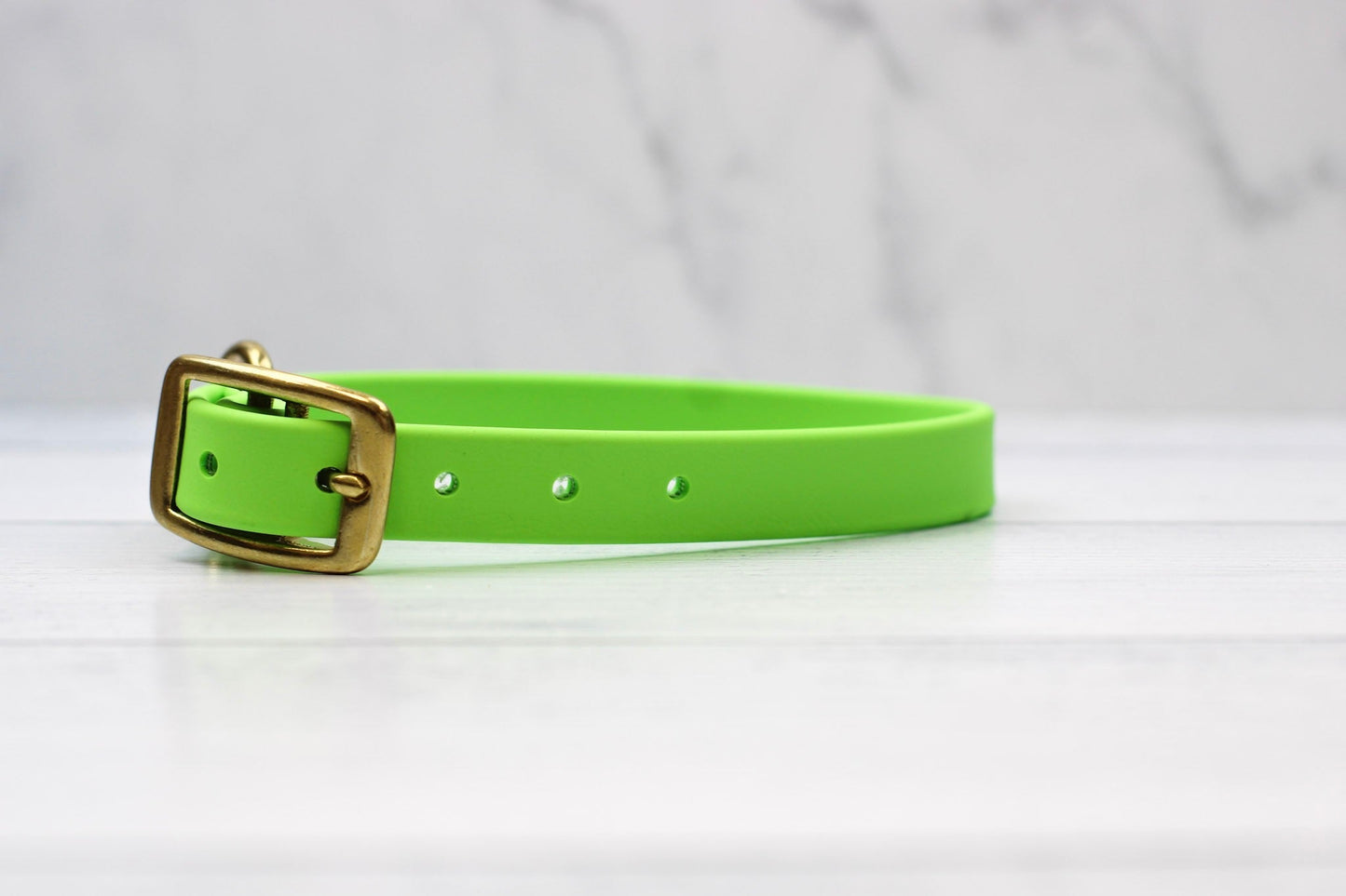 Key Lime Biothane Collar Le Gray Haus