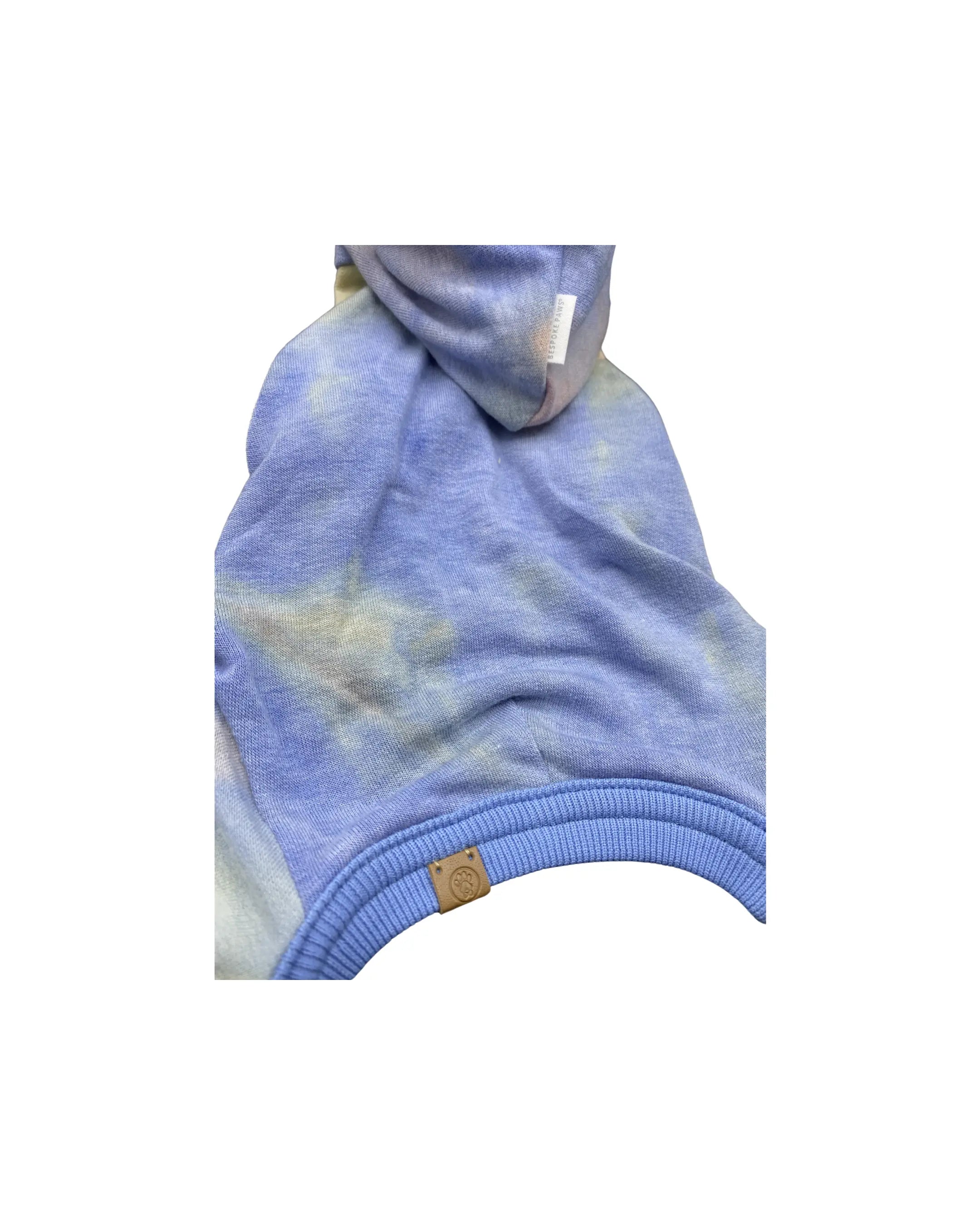 'Dale' Rainbow Tie-Dye Hooded Onesie BESPOKE PAWS