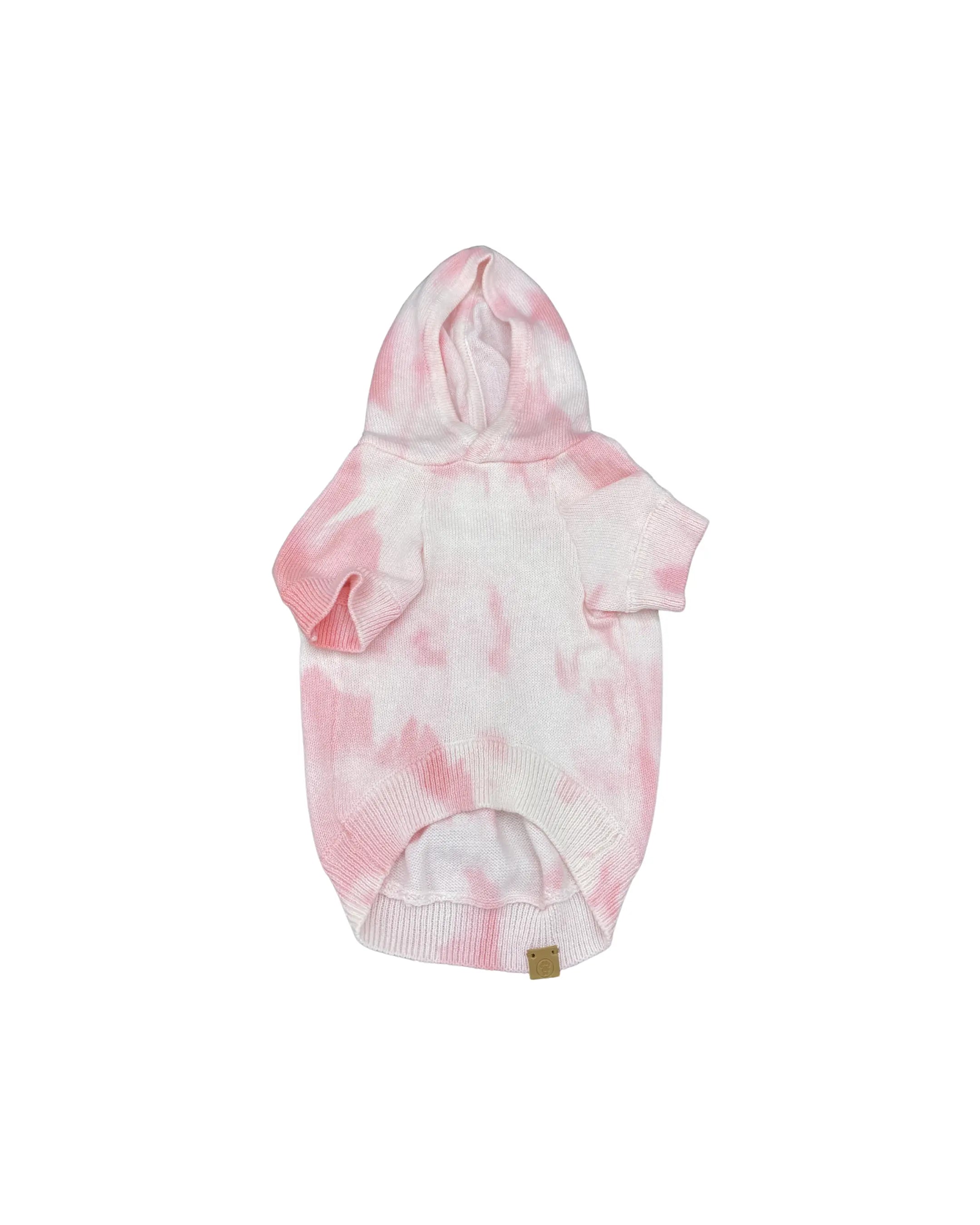'Dahl' Rose Tie-Dye Hoodie BESPOKE PAWS