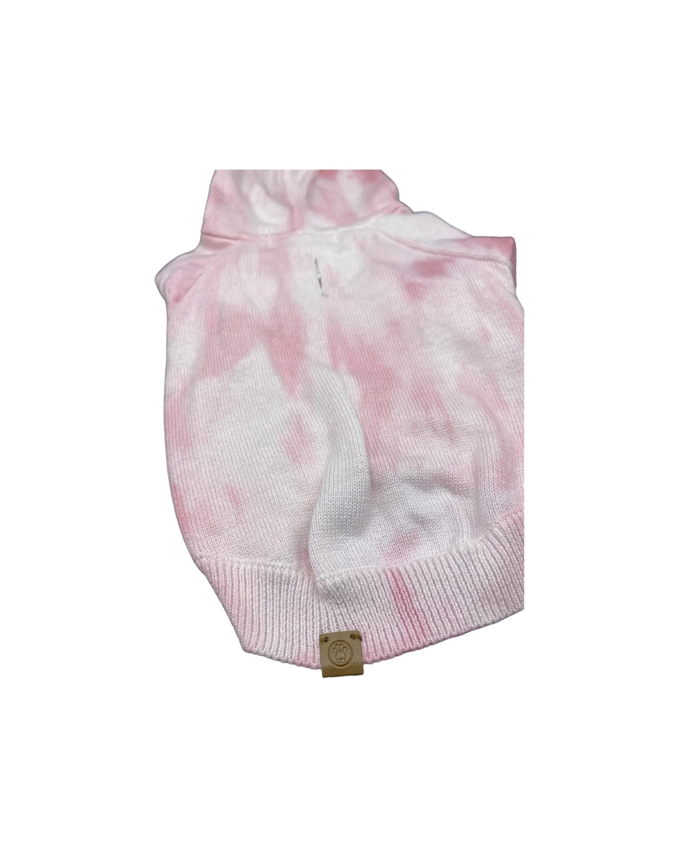 'Dahl' Rose Tie-Dye Hoodie BESPOKE PAWS