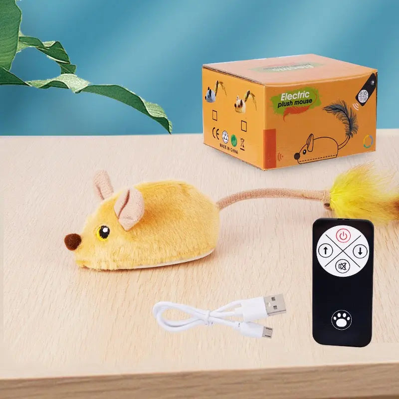 Milou & Lumi Interactive Remote Control Pet Teaser Mouse Toy Dr. Milou