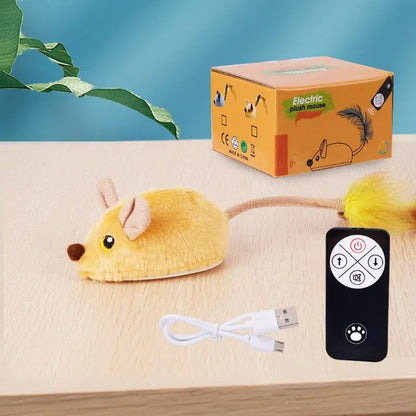 Milou & Lumi Interactive Remote Control Pet Teaser Mouse Toy Dr. Milou