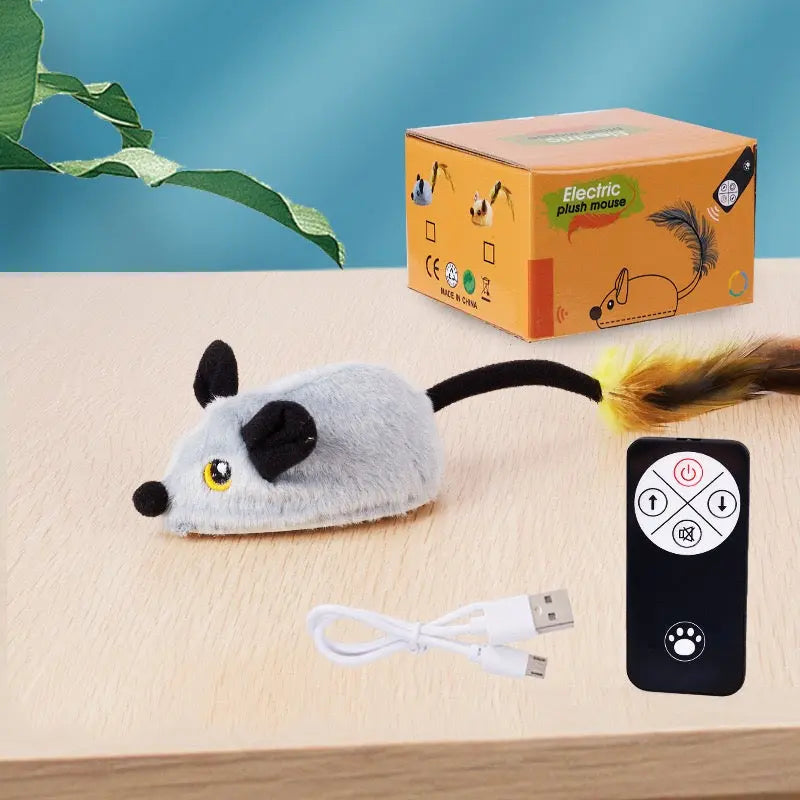 Milou & Lumi Interactive Remote Control Pet Teaser Mouse Toy Dr. Milou