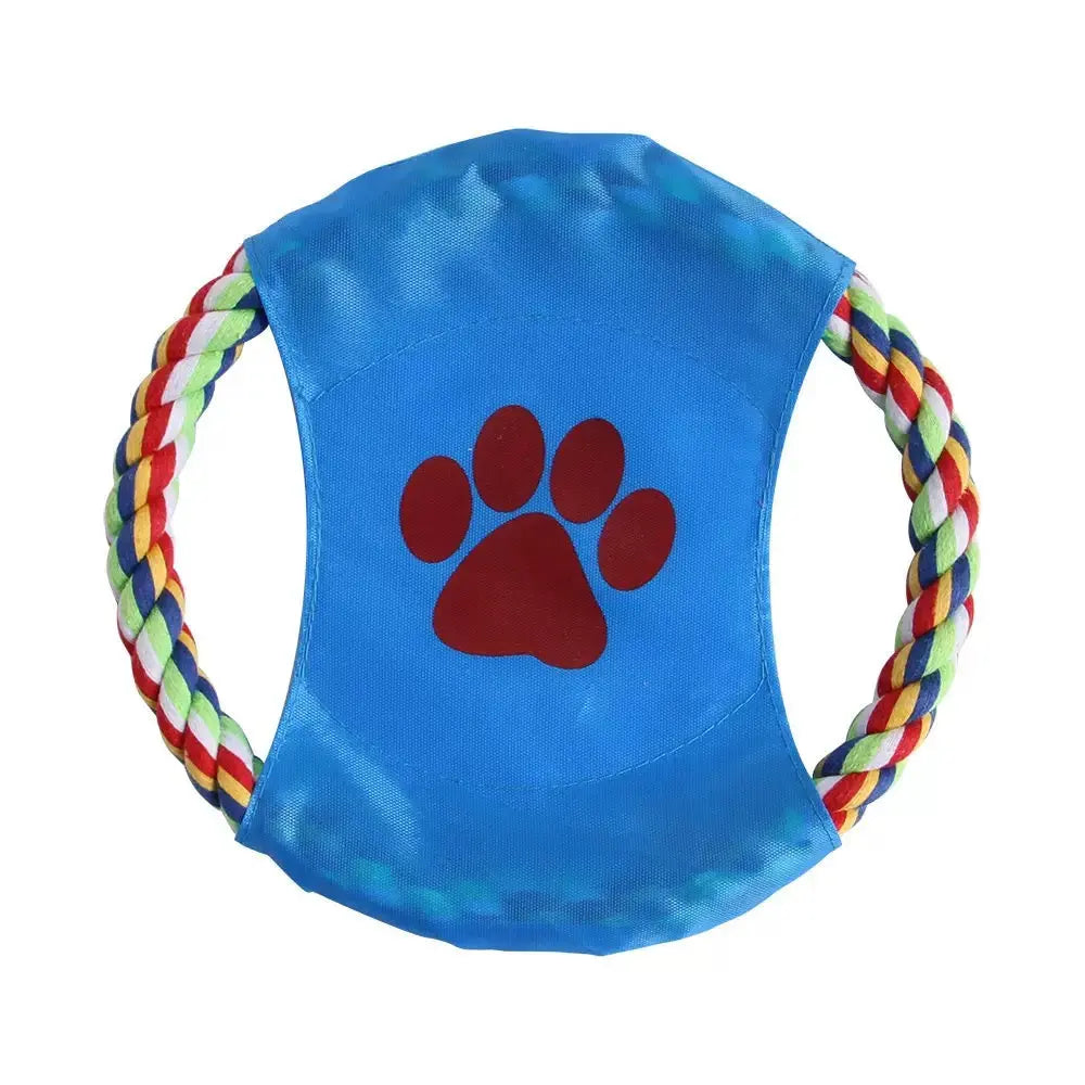 Milou & Lumi Canvas Rope Dog Frisbee (2 Pack) Dr. Milou