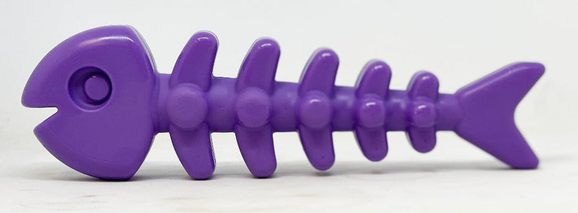 Fish Bone Nylon Dog Toy for Aggressive Chewers | USA Made | SodaPup