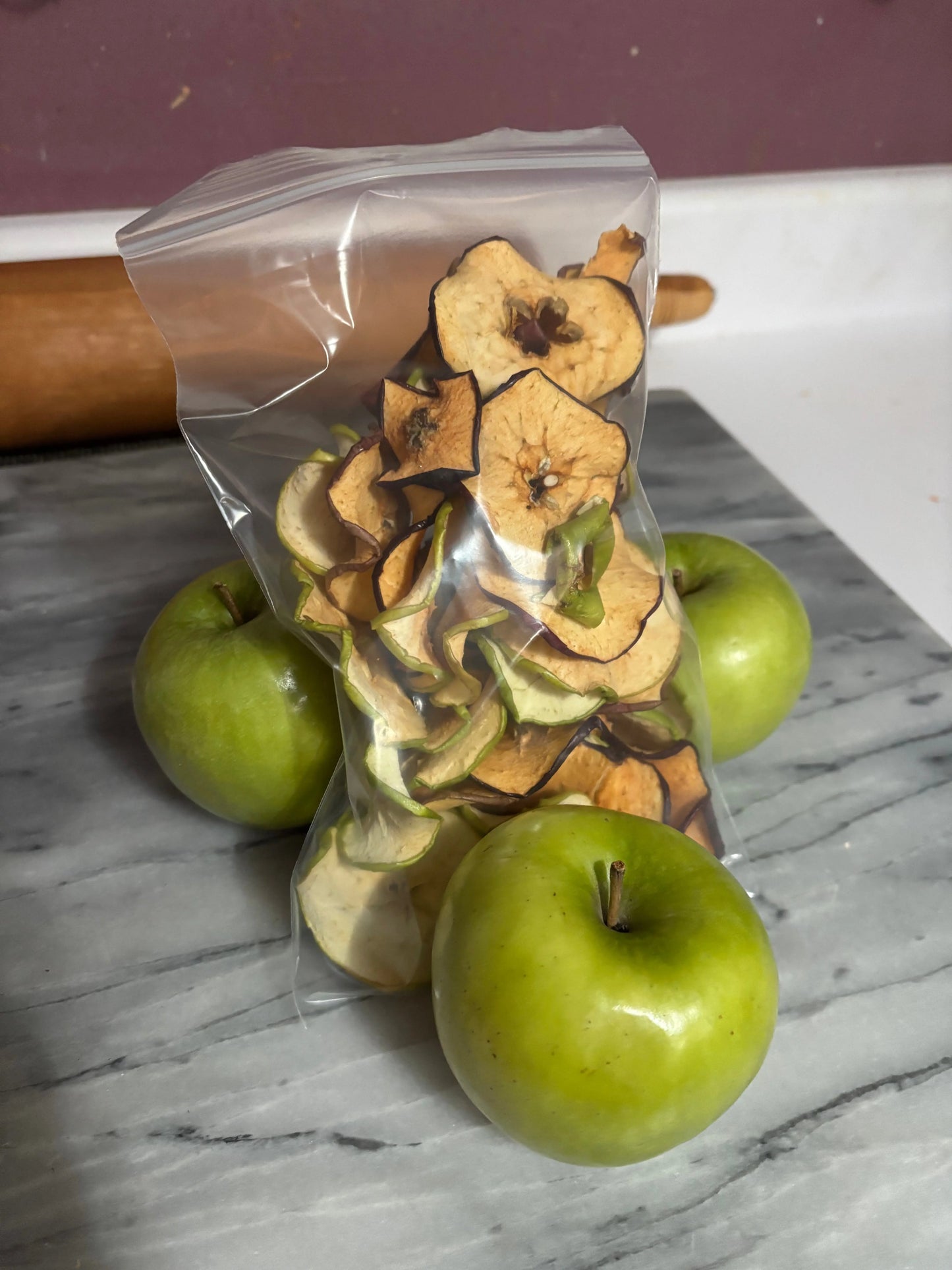 Apple Chips - Large Bag Dogalicious Dog Treats, LLC