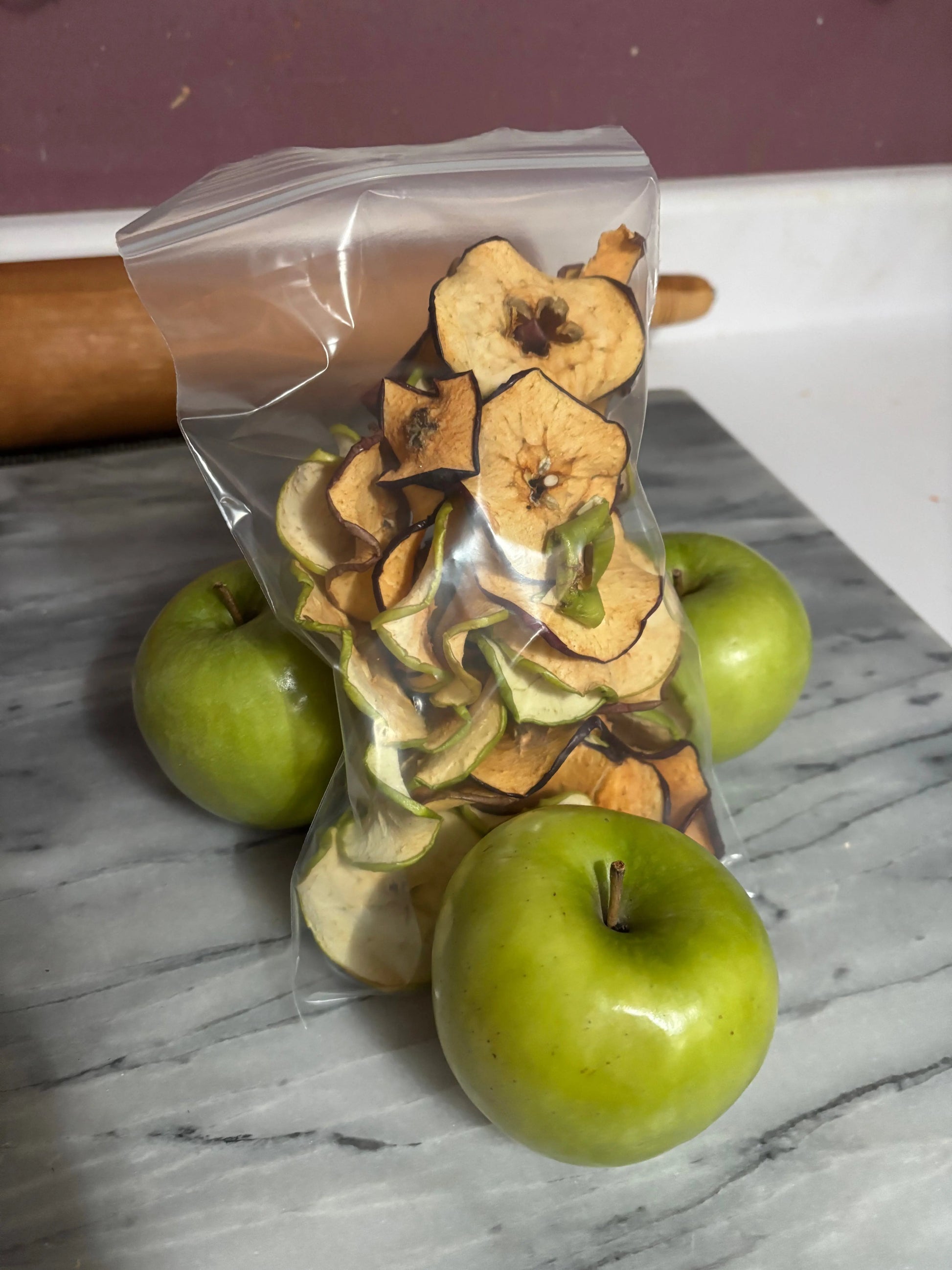 Apple Chips - Large Bag Dogalicious Dog Treats, LLC