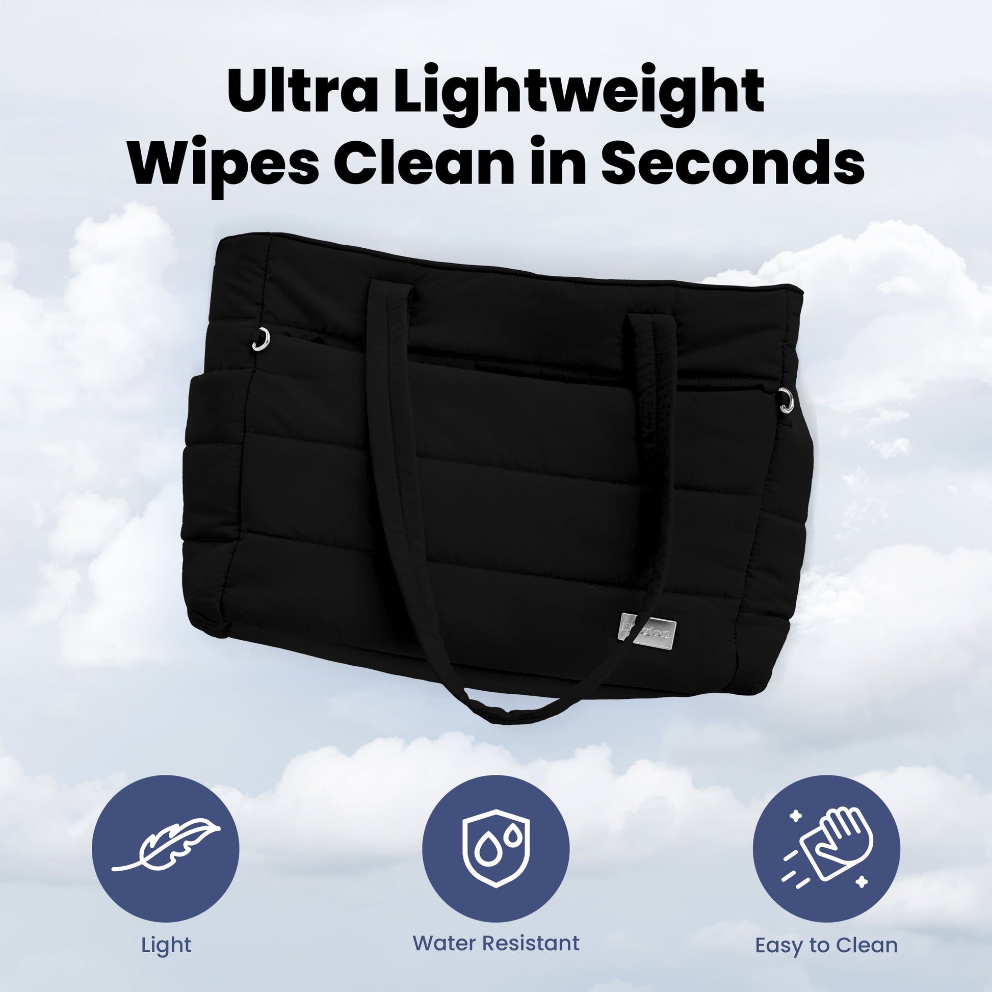 Puffer Dog Travel Bag for Dog Moms