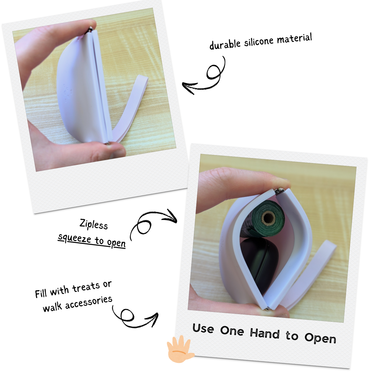 One-Hand Treat Training Pouch Up Dog Shop