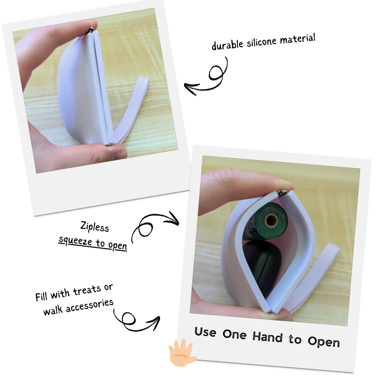 One-Hand Treat Training Pouch Up Dog Shop