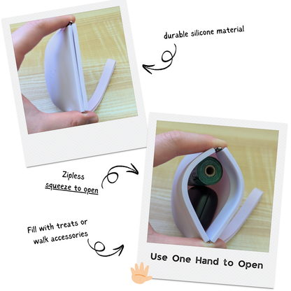 One-Hand Treat Training Pouch Up Dog Shop