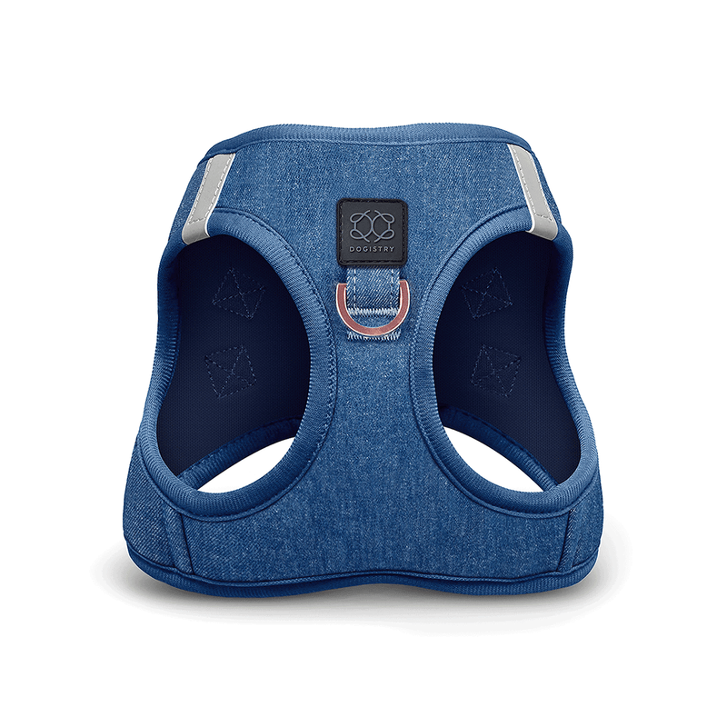 SoHo Dog Harness - Denim