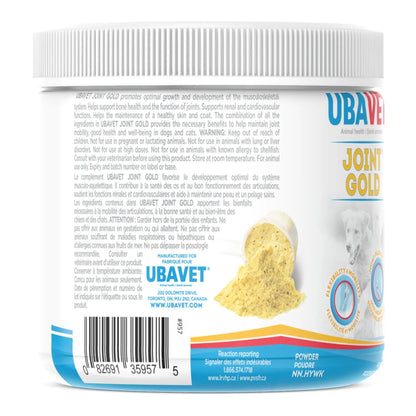 UBAVET Joint Gold Joint Care Powder for Dogs & Cats – 8.8 oz (250g) American Pet Supplies