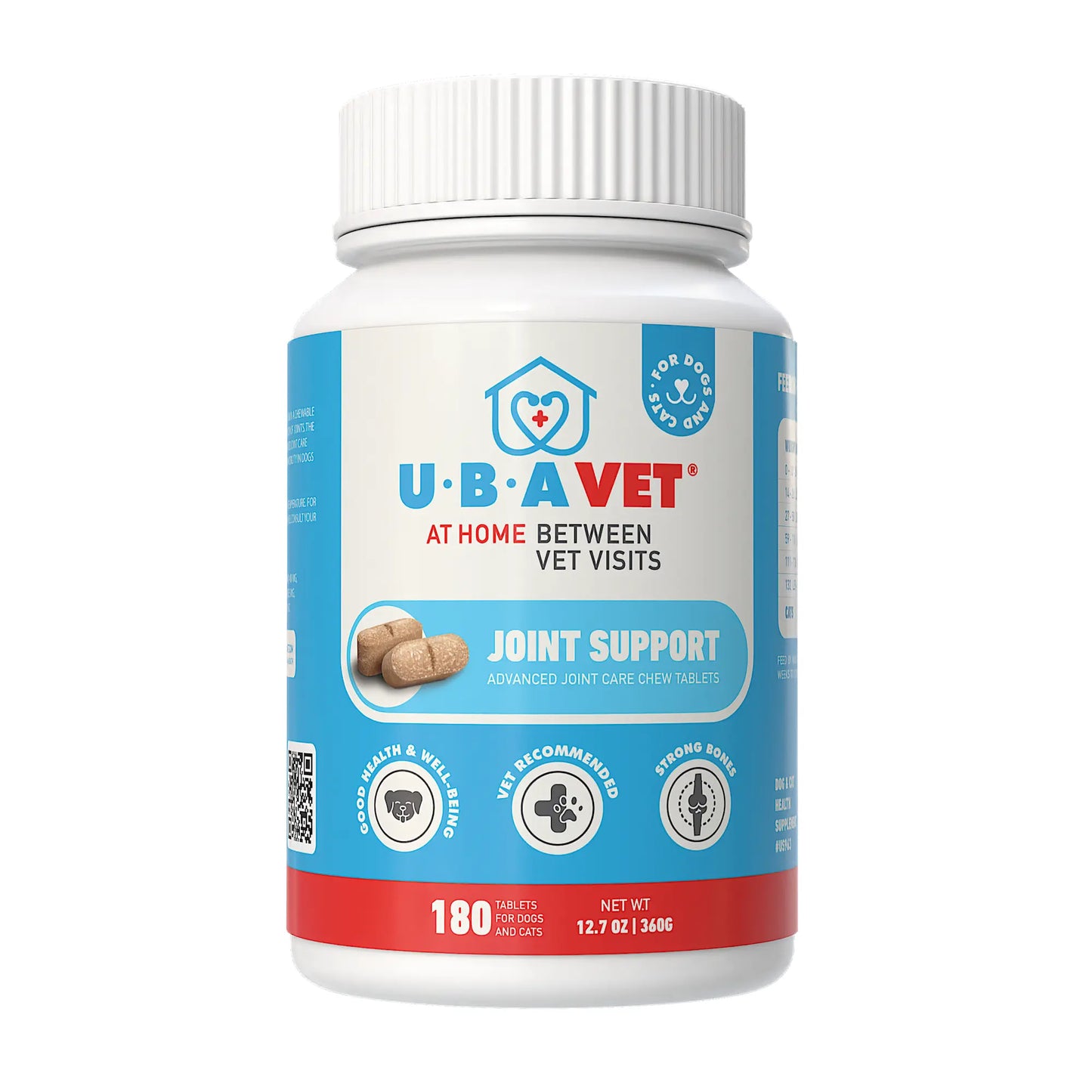 UBAVET Joint Support Advanced Joint Care Chew Tablets for Dogs & Cats American Pet Supplies