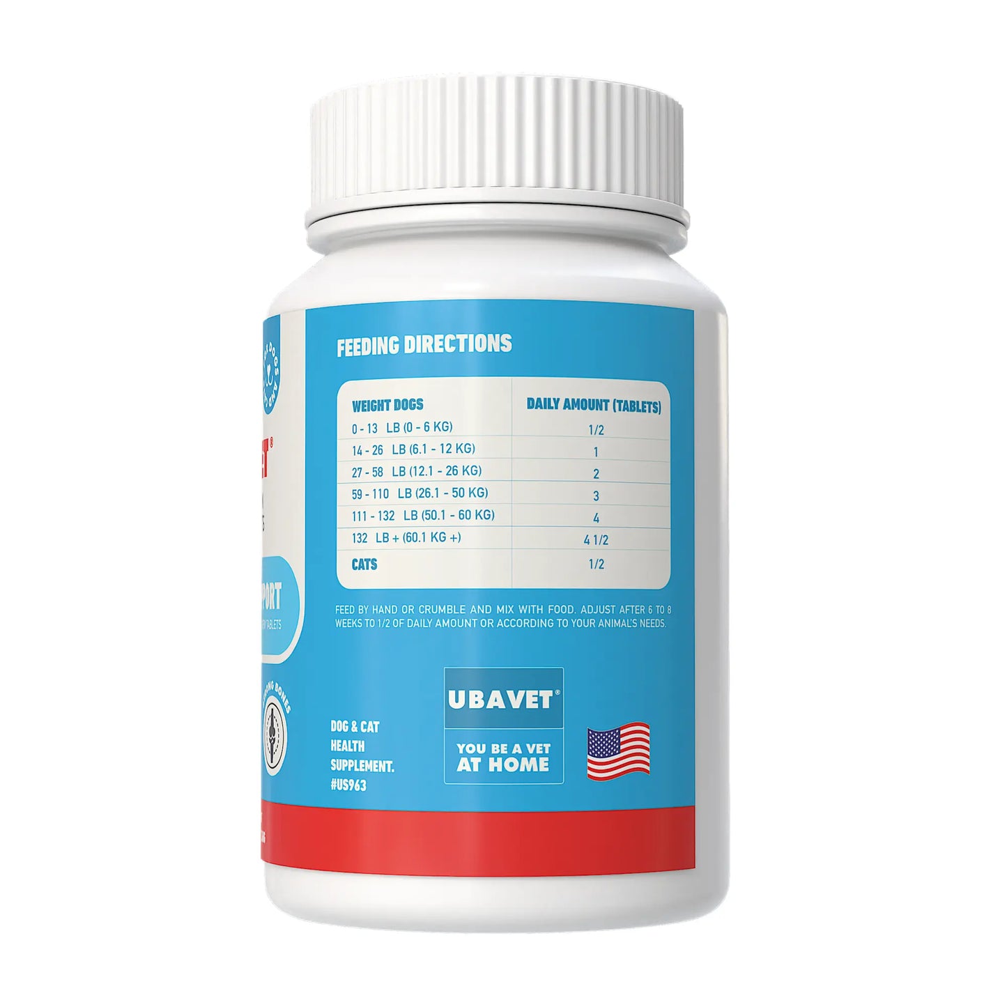 UBAVET Joint Support Advanced Joint Care Chew Tablets for Dogs & Cats American Pet Supplies