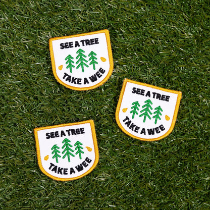 See A Tree Take a Wee Arch Patch K9 Sport Sack
